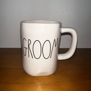 Rae Dunn Groom Farmhouse Coffee Mug White One Size